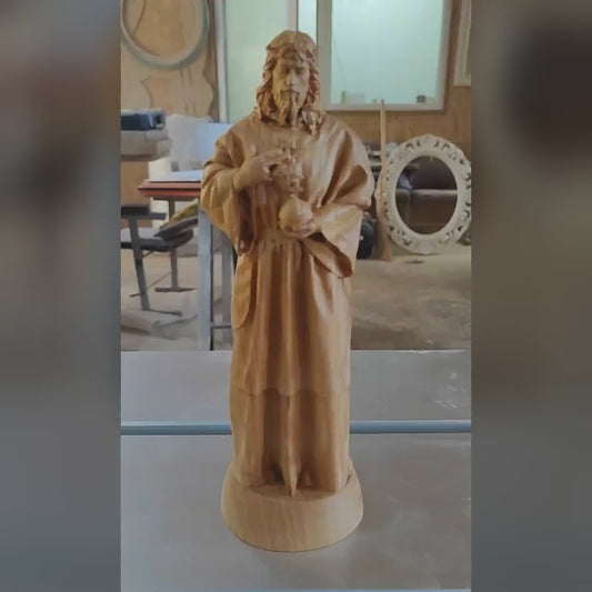 Jesus Christ Wood Statue