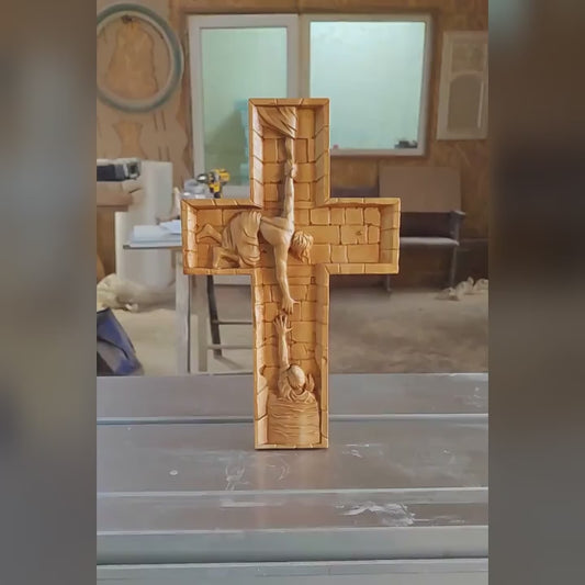 Jesus Christ Wood Sculpture