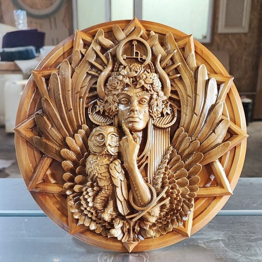 Lilith Wood Sculpture