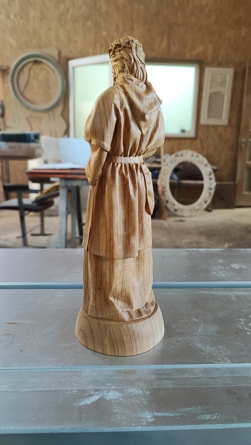 Jesus Christ Wood Statue