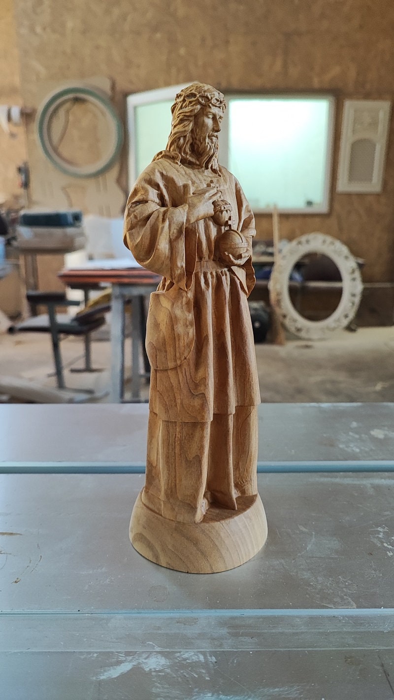 Jesus Christ Wood Statue