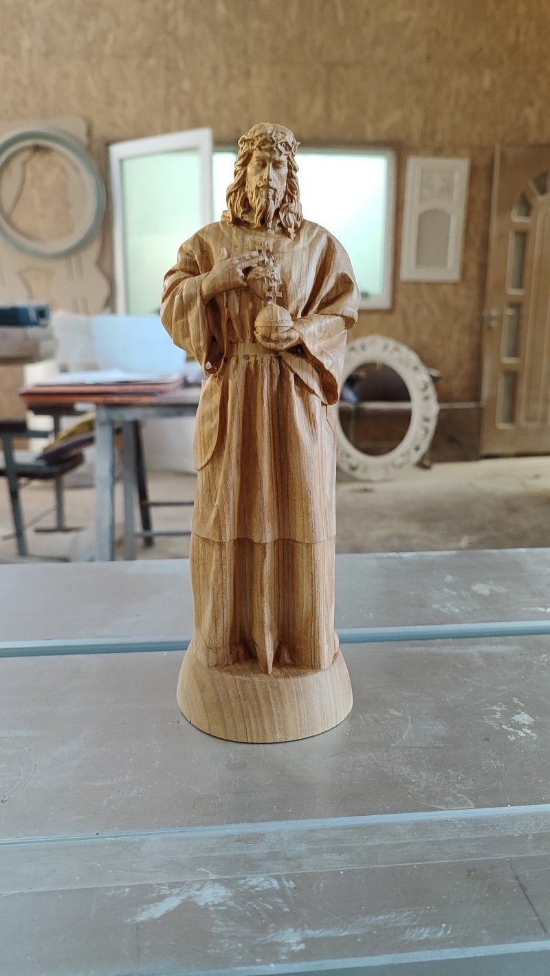 Jesus Christ Wood Statue